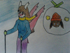 FireAnne: Ashelinka a Jearynen na lyžích